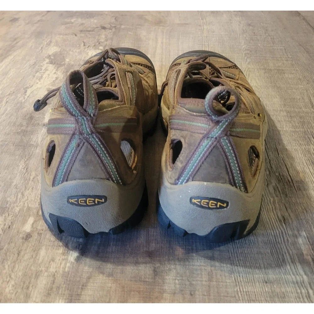 Keen Arroyo II Mens Waterproof Hiking Sandals Brown Leather Size 13 1226-SBBG